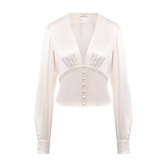 Шелковая блузка Saint Laurent