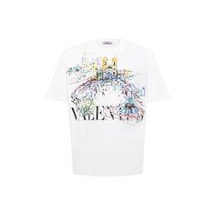 Хлопковая футболка Valentino