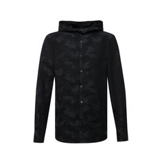 Рубашка из хлопка и льна Kiton