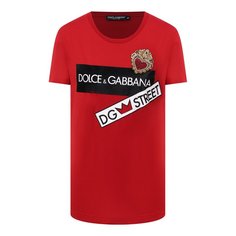 Хлопковая футболка Dolce & Gabbana