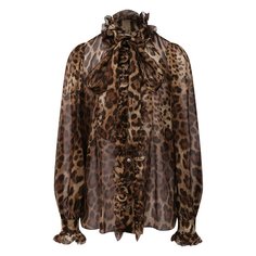 Шелковая блузка Dolce & Gabbana