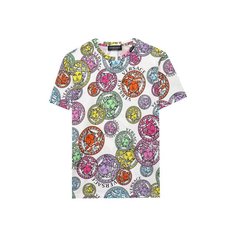 Хлопковая футболка Versace