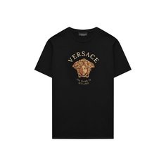 Хлопковая футболка Versace
