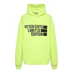 Хлопковое худи Vetements