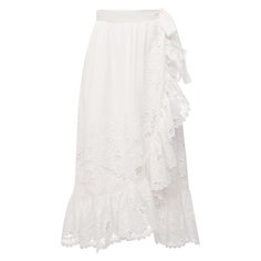 Хлопковая юбка Zimmermann