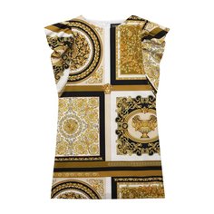 Хлопковое платье Versace