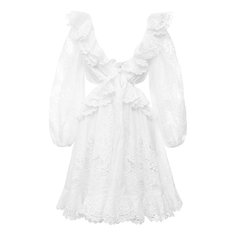 Хлопковое платье Zimmermann