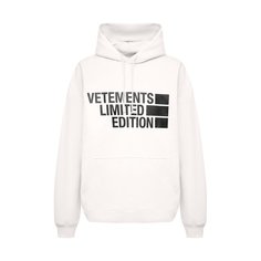 Хлопковое худи Vetements