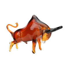 Фигурка Art glass Бык 34х19 см