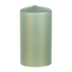 Свеча Wenzel velours изумрудная 130х70мм