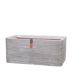 Кашпо Capi rib nl 73x39x32см слоновая кость