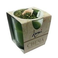 Свеча ароматическая Lumi "Зеленый чай"