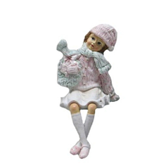 Фигурка декоративная Royal gifts Девочка с венком 18 см