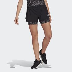 Шорты 2-в-1 Fast Primeblue Graphic adidas Performance