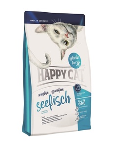 Сухой корм для кошек Happy Cat La Cuisine, морская рыба, 0,3кг