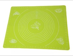 Силиконовый коврик для раскатывания теста, 70х50 см (Цвет: Зелёный ) Markethot