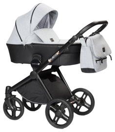 Детская коляска 2 в 1 Lonex "EMOTION XT" (SKY), цвет: серый