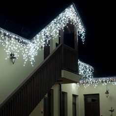 Электрическая гирлянда Бахрома 160 LED, 3 м (Цвет: Белый холодный ) No Brand