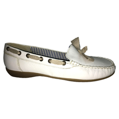 Мокасины женские ARA 50314-06 белые 7.5 UK