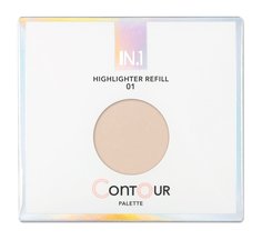 Сменный блок хайлайтера N.1 Contour Palette Highlighter Refill 01 N1