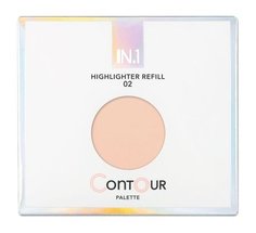 Сменный блок хайлайтера N.1 Contour Palette Highlighter Refill 02 N1