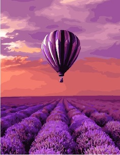 Картина по номерам Paintboy PK 19033 (GX 26983) Лавандовое поле 40*50 Эксклюзив