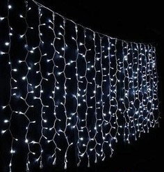 Светодиодная гирлянда Шторка 500 LED, 3х3 м (Цвет: Белый холодный ) No Brand