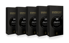 Кофе в капсулах Expresso Classico 50 капсул - для кофемашины системы Nespresso/Неспрессо