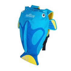 Рюкзак для бассейна Trunki Коралловая рыбка, голубой