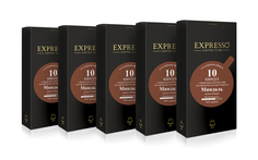 Кофе в капсулах Expresso Миндаль 50 капсул - для кофемашины системы Nespresso/Неспрессо