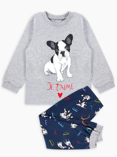 Пижама Веселый малыш 343170/N/Бульдожки р.134