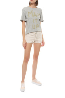 Шорты женские Cotton Club Mare SHORT AF6 9E бежевые S