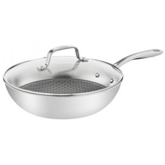 Сковорода-вок с крышкой Tefal Eternal Mesh Frypan 28 см E4971634