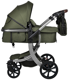 Коляска трансформер Aimile Original Silver хаки FTS-17