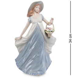 Фигурка Девушка с корзинкой Pavone CMS-20/14