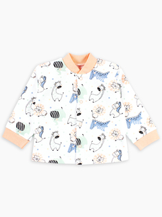 Кофта с воротничком-шалькой One Веселый малыш 22142/One/F/Сафари р.86