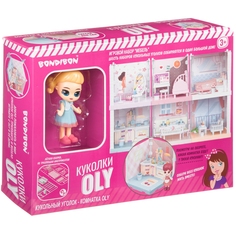 Игровой набор Bondibon Кукольный уголок Спальня, с куколкой Oly