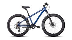Велосипед Forward Bizon mini FatBike AL 2020 13" синий