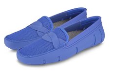 Мокасины женские SWIMS BRAID LOAFER синие 7.5 US