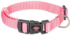 Ошейник для собак повседневный TRIXIE, обхват шеи 55-35 см, нейлон, розовый