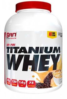 SAN 100% Pure Titanium Whey (2240-2272 г) (Клубника)