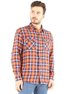 Рубашка мужская Timezone SQ65291 оранжевая L