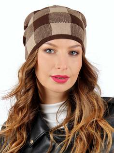 Бини женская Venera 9801093-19 бежевая/коричневая 55-56