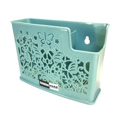 Резная подставка для столовых приборов, 5,5х14х19см (Цвет: Розовый ) Markethot