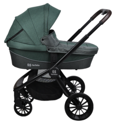 Коляска модульная 2 в 1 Farfello Baby shell BBS изумрудный BBS-13