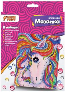 Алмазная мозаика Color Puppy Радужная лошадка