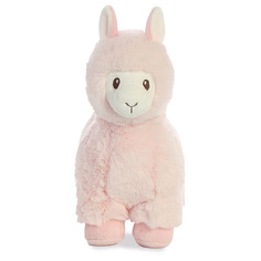 Мягкая игрушка Лама Aurora 180346A розовая, 30 см