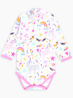 Боди-водолазка Единорожка Веселый малыш 48322/ед/D р.74