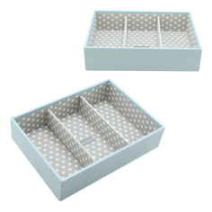 Шкатулка открытая для хранения аксессуаров с 3 отделениями Stackers LC Designs 70581