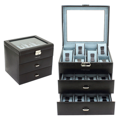 Шкатулка для хранения 24 часов Friedrich Lederwaren 20098-2